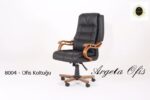 Dayanıklı metal ayaklarıyla tasarlanmış ergonomik 8004 Yönetici Koltukları