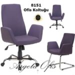Beyaz şık Şık ve ergonomik 8151 Yönetici Koltukları ile ofisinizi modern bir görünüme kavuşturun. Rahat ve estetik seçenekler burada.
