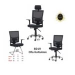 Ayarlanabilir başlık ve bel desteği ile konforlu Ofis stilinizi tamamlayacak lüks 8219 Yönetici Koltuklarıları ile çalışma alanınıza estetik katın..