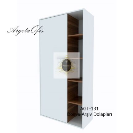 Ahşap kaplamalı dosya dolapları